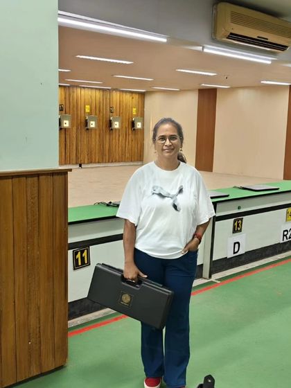 Congratulations to our shooter Sarika Sunilraj, who won the Gold Medal in the 32nd All India G V Mavalankar Shooting Championship in the 10m Pistol Master Women event.