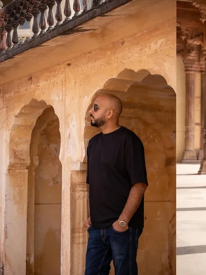 Exploring the historic Amer Fort in Jaipur. The natural, unfiltered beauty of these locations is breathtaking.