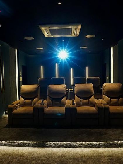 3i Smart Home - Custom Home Theater Design & Installation Modern & Sleek Theaters photo 33