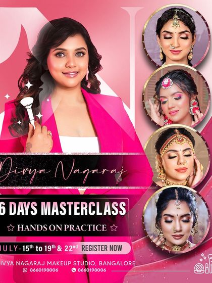 Announcing my 6-day masterclass. This is a special, in-depth course I've curated for aspiring artists to learn the best techniques and current trends under my expert guidance.