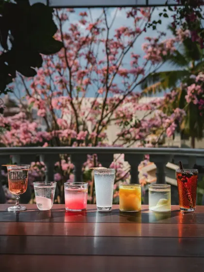 I believe in creating moments in a glass, with or without the spirits. My Sober Curious 2.0 collection is a testament to that, a lineup of vibrant, alcohol-free cocktails that dance on the tongue and linger like a great story. Less buzz, more magic.