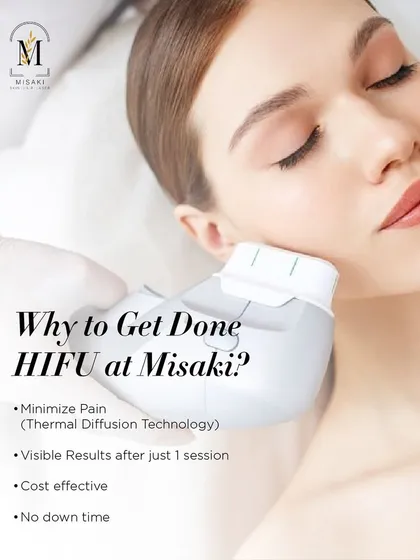 Clients choose my clinic for HIFU because I use advanced Thermal Diffusion Technology. This minimizes discomfort, is cost-effective, and delivers visible skin tightening results after just one session with no recovery time needed.