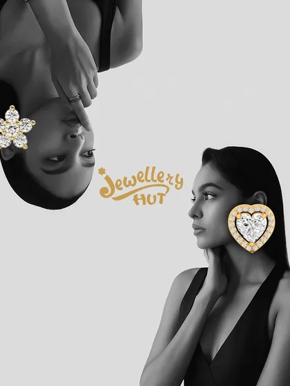 Every angle tells a story. This creative graphic shows that our jewellery is designed to shine from every perspective.