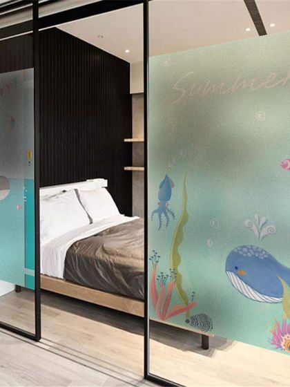 Wall Mind - Window Treatments Frosted Glass Films: Style & Seclusion at Home photo 7