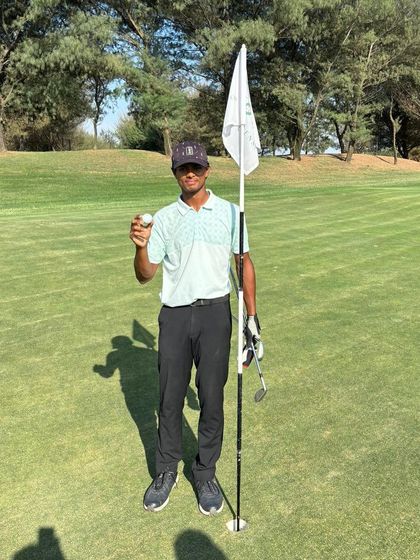 A hole-in-one. A special and rare achievement that we celebrate with the entire team.