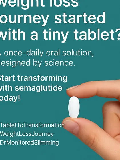 What if your entire weight loss journey could start with something as simple as this? This once-daily oral tablet is a cornerstone of my program, designed by science to help you manage cravings and feel full, making your path to a healthier weight simpler and more sustainable.
