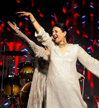The happiness of dancing with your best friends on stage.