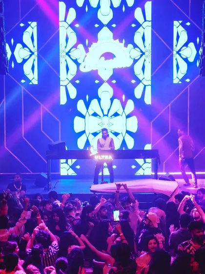 Taking the stage at Sunburn Union for the Ethnika Experience was incredible. My audio-visual sets are designed for big stages like this, combining desi beats with stunning visuals for a full sensory experience.