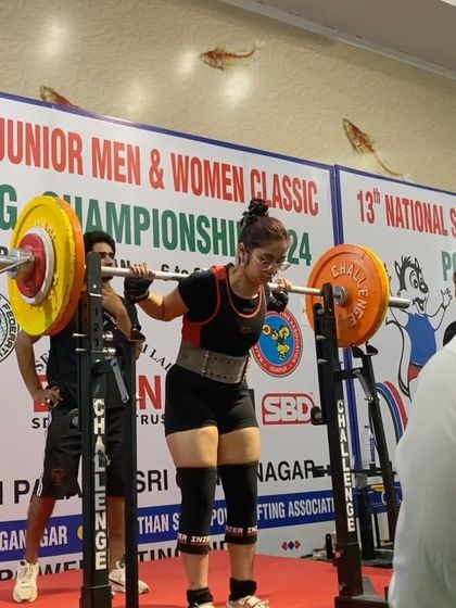 Priyanshi's roller-coaster win at the Junior National Championship. After controversial judging on her squat and bench attempts, she came from behind to secure the gold medal, showing true competitive spirit.