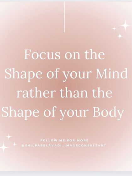 While we work on dressing your body, it's important to remember that true confidence comes from within. My coaching focuses on shaping a positive mindset just as much as we focus on your physical appearance.