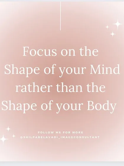 While we work on dressing your body, it's important to remember that true confidence comes from within. My coaching focuses on shaping a positive mindset just as much as we focus on your physical appearance.