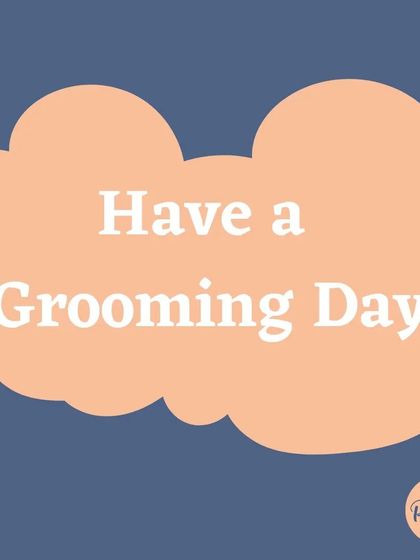 Having a dedicated 'Grooming Day' helps build a positive association with being brushed, bathed, and handled.