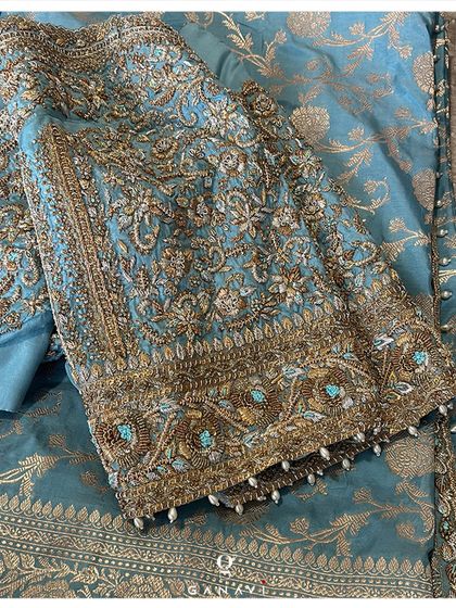 Ganavi Couture - Custom Indian Bridal & Occasion Wear Signature Hand-Embroidered Blouses photo 12