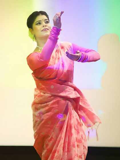 A moment captured during a performance, filled with anticipation. I believe every performance is a precious gift, and I am grateful to share these moments with you.