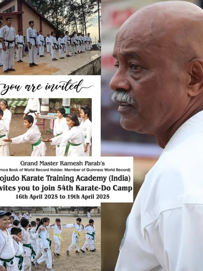An invitation to transform your practice. Our camp, led by Grand Master Ramesh Parab, is a unique opportunity for students of all levels to learn, grow, and test their skills in a focused environment.