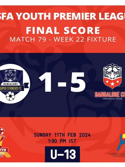 A fantastic 5-1 win for our U13 team in the KSFA Youth Premier League.