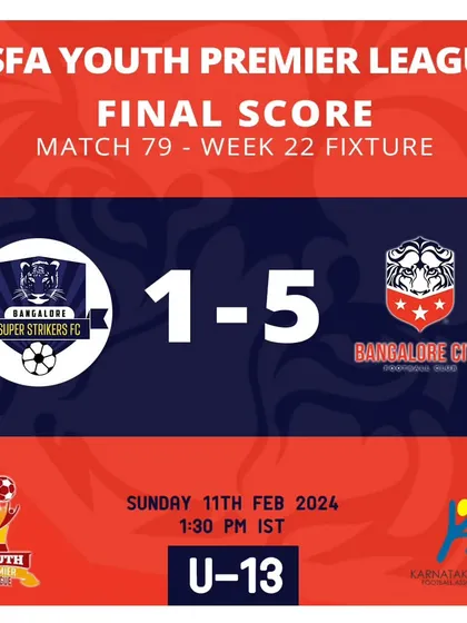 A fantastic 5-1 win for our U13 team in the KSFA Youth Premier League.