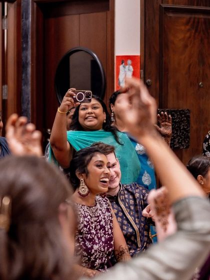 The Tales of Tradition - Wedding Planning & Design Dazzling Mehendi & Sangeet Nights photo 36