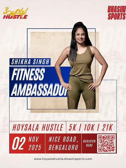 Meet our Fitness Ambassador, Shikha Singh. She brings the energy with power-packed Zumba warm-ups and soothing cool-down sessions to make your race experience complete.