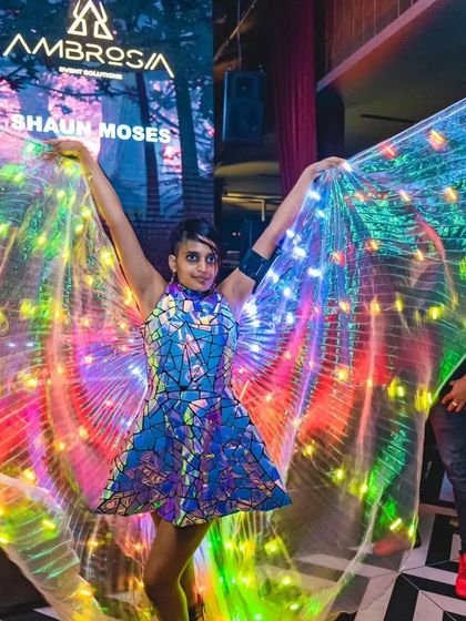 IndieFlow - Fire, LED & Pyrotechnic Shows Futuristic LED & Pixel Shows photo 12