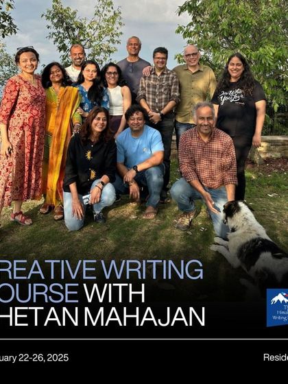 A group photo from a Creative Writing Course. The smiles and camaraderie capture the essence of the writing tribe we build here.