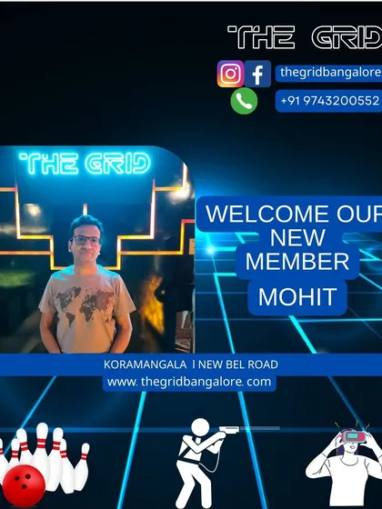 A warm welcome to Mohit, another new member of The Grid.