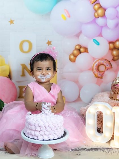 Anshiti - Baby & Kids Photography First Birthday & Cake Smash Fun photo 11