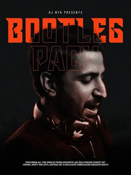 This is the cover for my Bootleg Pack, a collection of remixes and mashups from my various YouTube sets. I started my journey with bootlegs, and I continue to put these packs together for my fam, the Electronyk Generation, as a thank you for their endless support.