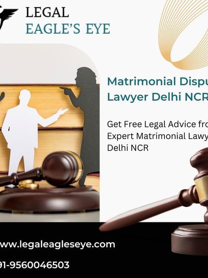I offer expert legal advice for matrimonial disputes in Delhi NCR. This image, with its legal symbols and depiction of conflict, represents my ability to handle complex cases with a good standing at the bar.