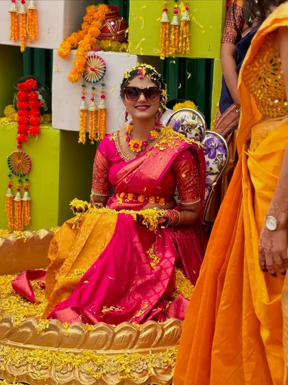 Another shot of the cool bride in her sunglasses. I love capturing the unique personality of each bride I work with.