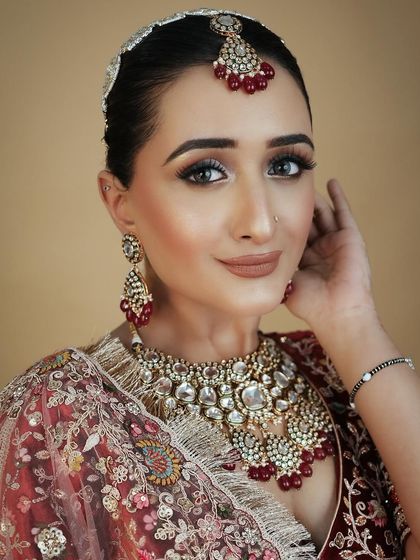 This image showcases the confidence of the model, a direct result of stunning makeup. I teach my students to not just apply makeup, but to empower their clients.