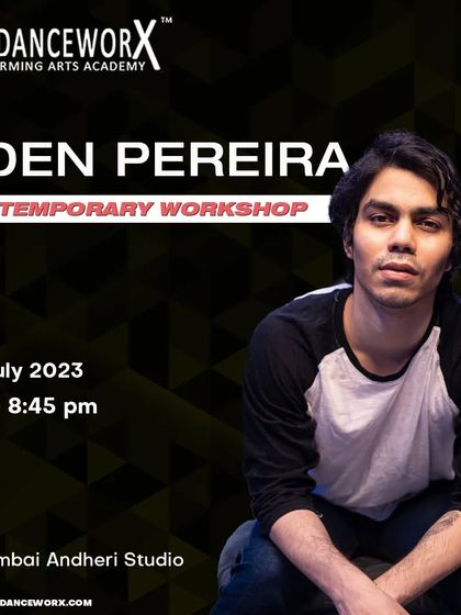 A poster for our Contemporary workshop with Eden Pereira, another one of our efforts to bring fresh perspectives and teaching styles to our students.