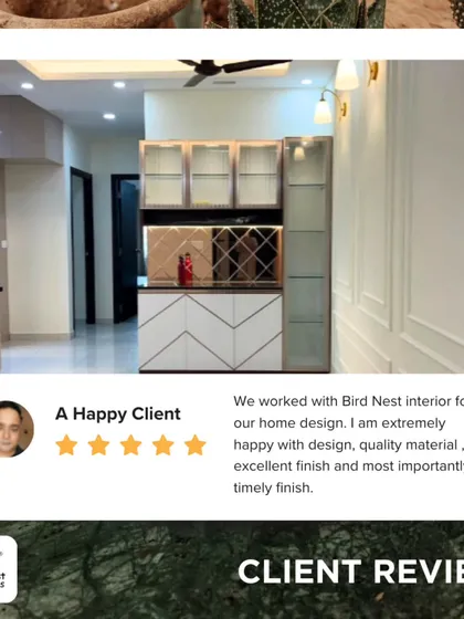 "Extremely happy with design, quality material, excellent finish and most importantly timely finish." This review perfectly summarizes the core promises we strive to deliver on every project.