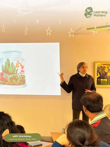 Our founder, Sonya Philip, addresses educators during a workshop on integrating AI in education. She discusses how technology can be a tool to enhance, not replace, the human elements of teaching, like creativity and connection.