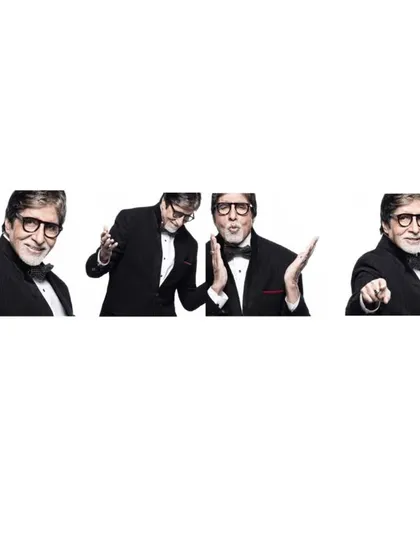 A sequence capturing the many moods of the legendary Amitabh Bachchan. From playful to pensive, he is a master of expression in front of the camera.