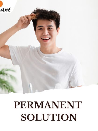 The best part about a hair transplant is that it's your own, real, growing hair. This gives you a permanent solution and the freedom to cut, style, and live without worry.