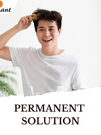The best part about a hair transplant is that it's your own, real, growing hair. This gives you a permanent solution and the freedom to cut, style, and live without worry.