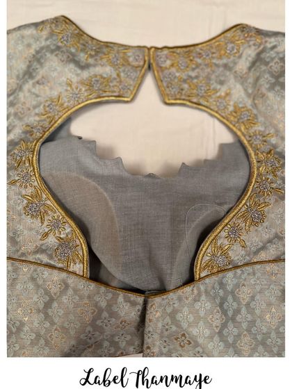 Label Thanmaye - Custom Designer Wear for Women & Kids Custom Embroidered Blouses photo 20