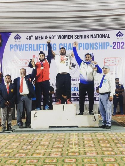 Another view from the podium at the Senior Nationals. Representing Delhi and winning gold is an incredible feeling.