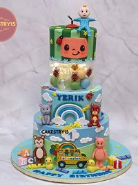 Kids' Themed Birthday Cakes