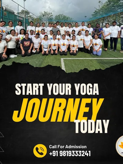 A happy group photo after a fulfilling outdoor yoga session. This image captures the sense of community and accomplishment that my classes foster. Start your journey today.