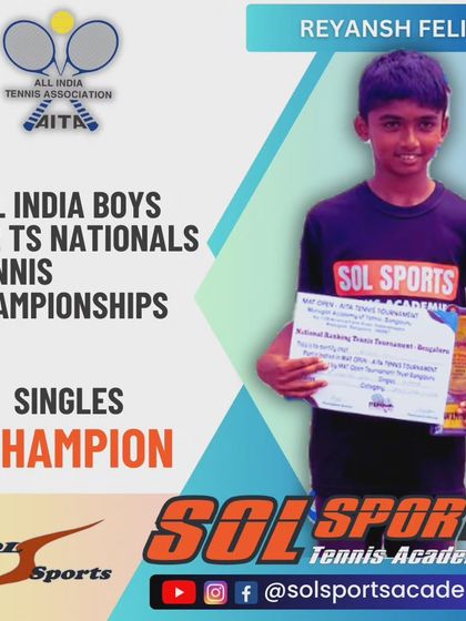 Sol Sports - Tennis Coaching for All Ages & Skill Levels Our Champions: A Legacy of Wins photo 37