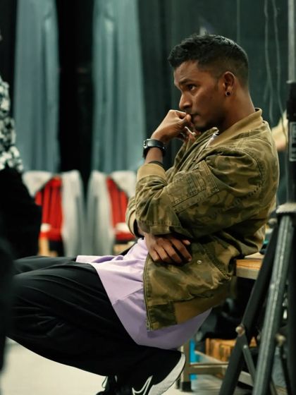 Another perspective of me in observation mode. A huge part of my job is to see the potential in every dancer and help them bring it out.