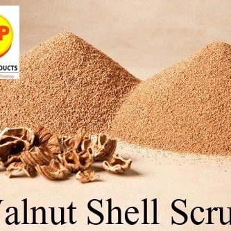 Finely ground walnut shell scrub. This is a natural exfoliant that can be added to soaps and body scrubs to help slough away dead skin cells.