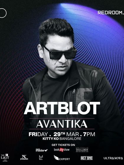 A third copy of my flyer for the Avantika Bakshi event.