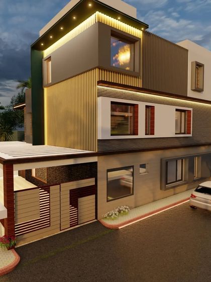 RJ Interiors & Architecture - Design & Build Services Modern Home Exteriors photo 23