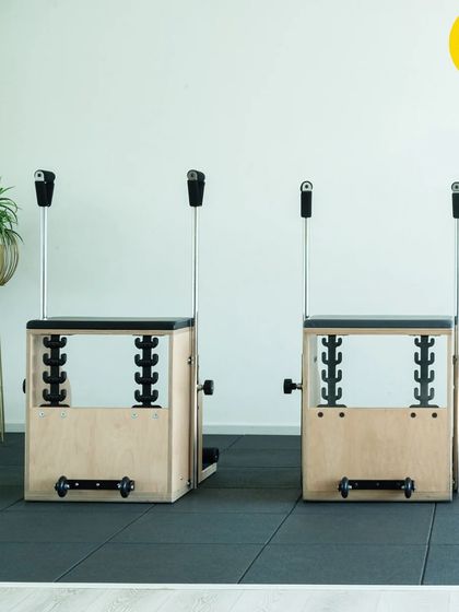 A closer look at our Pilates Chairs from Balanced Body. They are beautifully designed to help you move better and build functional strength.