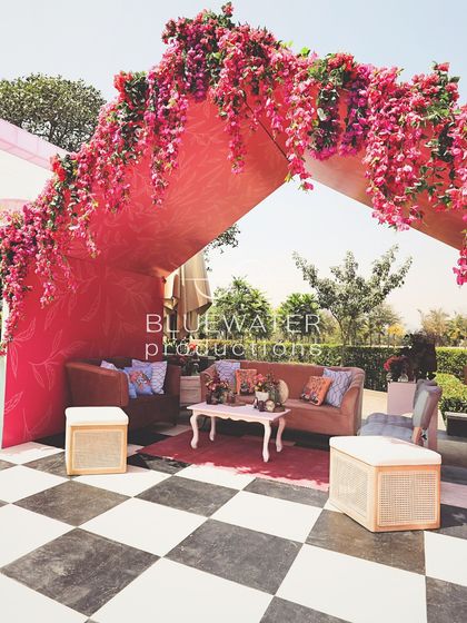 Sneha & Shahil - Wedding Decor and Production The Guest Journey: Entrances, Lounges & Dining photo 27