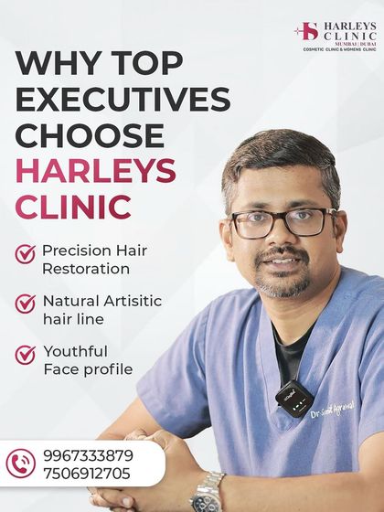 Top executives choose my clinic for precision hair restoration and achieving a youthful facial profile. I understand the need for natural, artistic results that enhance your professional presence without looking obvious.