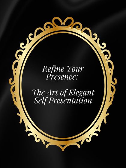 The Art of Presence & First Impressions photo 6